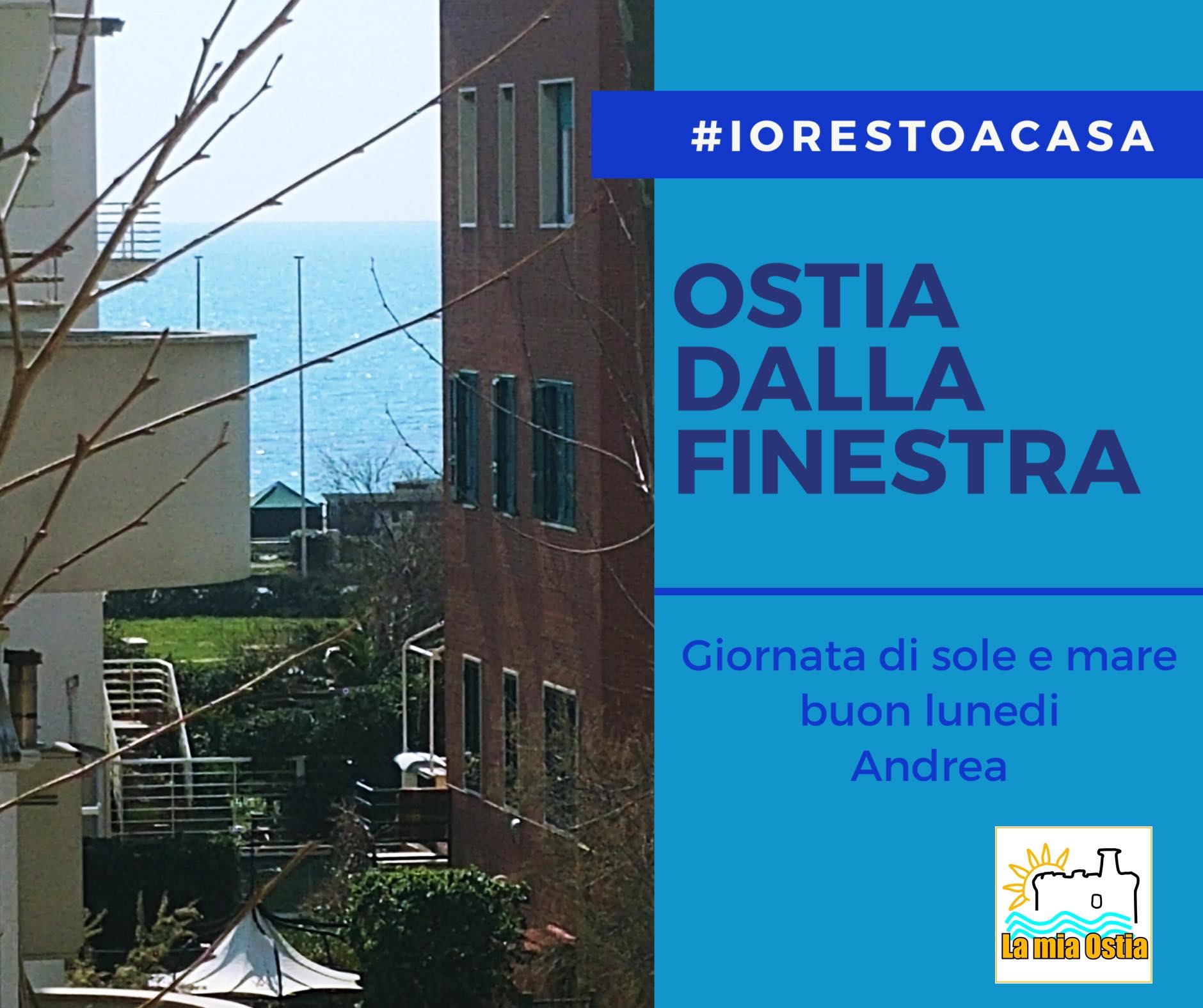 Ostia dalla finestra: mese di marzo